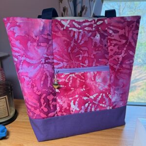 Front of tote bag